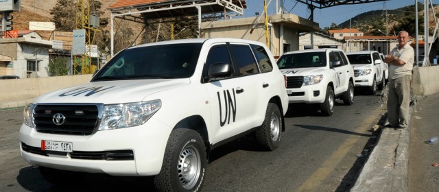 Los inspectores que dejaron el lunes Damasco investigaron otros seis supuestos casos de uso de armas químicas, incluyendo tres reportados en los alrededores de Damasco. FOTO REUTERS