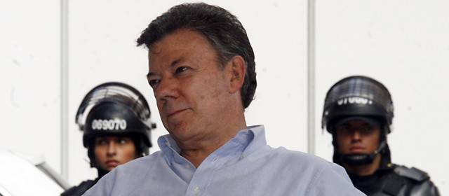 Plan de seguridad ciudadana en el país contará con 20 mil policías más | El presidente Juan Manuel Santos reiteró este lunes que se han notado avances importantes en seguridad. Foto Julio César Herrera.