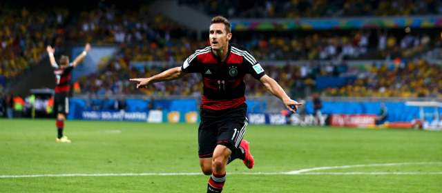 Klose superó a Ronaldo como artillero mundial | Miroslav Klose, el máximo artillero de los mundiales. FOTO Reuters
