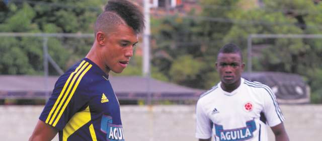 Brayan Perea y una cresta que evoca look de Neymar | FOTO EDWIN BUSTAMANTE