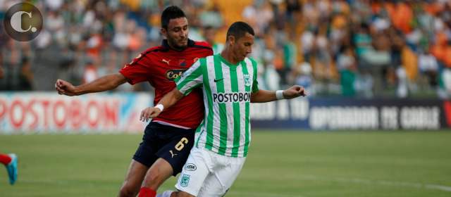 Al rentado aún le faltan goles | Diego Herner le aporta al DIM y Luis Páez a Nacional. FOTO JAIME PÉREZ