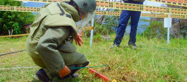 Mujer de 64 años, víctima de mina antipersonal en Tame | FOTO ARCHIVO