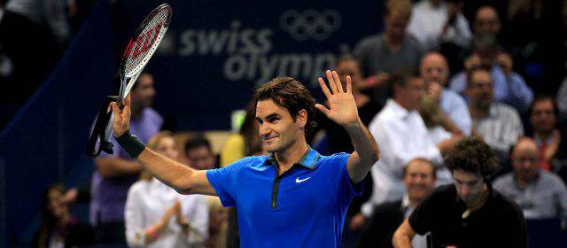 Roger Federer inicia la conquista de su sexto título en Basilea | FOTO REUTERS