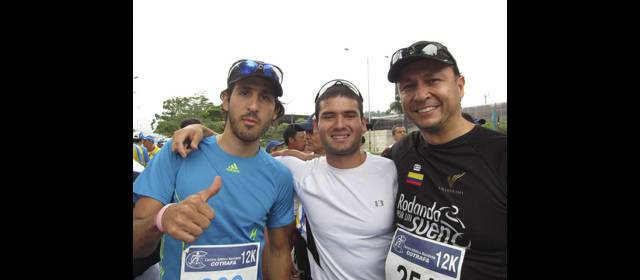 Tres "locos", por 7 cerros | Ellos son Gil, Olarte y Valderrama, los aventureros. FOTO CORTESÍA