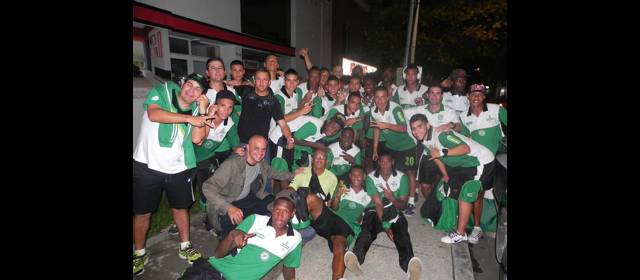 Con 82% de rendimiento, Antioquia logró título 21 | El festejo de los juveniles en Bucaramanga, donde impusieron su dominio. FOTO CORTESÍA DE FEDEFÚTBOL