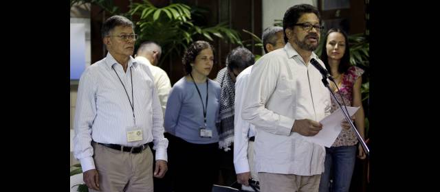 Farc proponen ampliar cargos de elección popular | Delegados de las Farc (foto) y el Gobierno discuten por estos días la participación política. FOTO AP