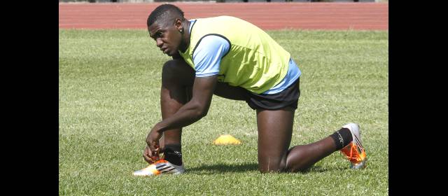 Itagüí muestra su faceta internacional | Ervin Maturana es sinónimo de seguridad. FOTO DONALDO ZULUAGA