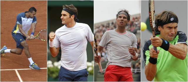 Los favoritos mantienen su condición en Roland Garros |