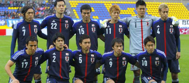 Japón fue el primer clasificado al Mundial de Brasil 2014. FOTO ARCHIVO AP