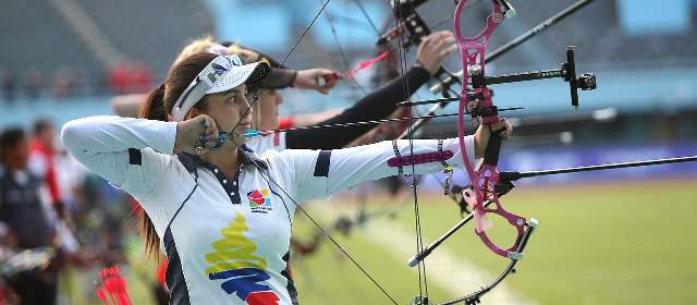 Sara y Colombia aseguraron otra medalla mundial en arco | Sara López ya fue medallista mundial en mayores. FOTO CORTESÍA