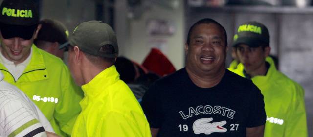 Alias "Negro Orlando" fue detenido hacia el mediodía del pasado jueves en Cali. FOTO COLPRENSA