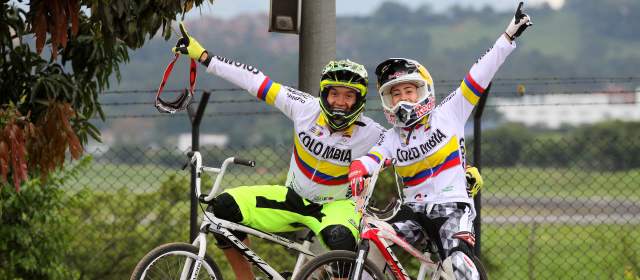 Mariana Pajón y Carlos Mario Oquendo ganaron oro en los Juegos Bolivarianos | Foto archivo