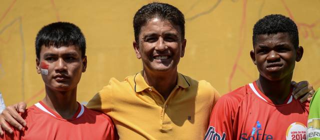 Bebeto fue una de las grandes figuras del seleccionado carioca que gano el tetracampeonato en USA 1994. FOTO AFP