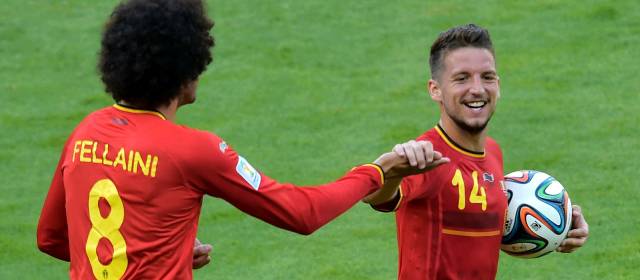 Bélgica es la selección más joven del Mundial y plagada de figuras. FOTO AFP
