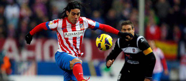 Falcao, a tres goles de ser el más temible en la historia de la Liga Europa | FOTO REUTERS