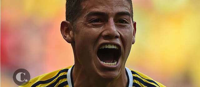 James mantiene lugar en ranquin | James Rodríguez, figura de Colombia. FOTO Juan A. Sánchez
