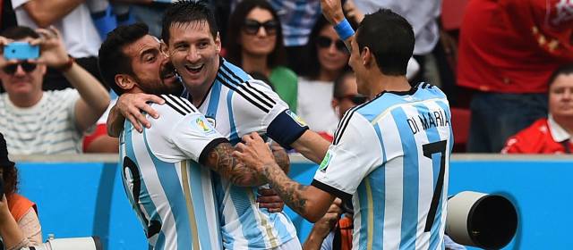 La Pulga completó su cuarto gol en el Mundial y junto a Neymar son los máximos artilleros del torneo. FOTO AFP
