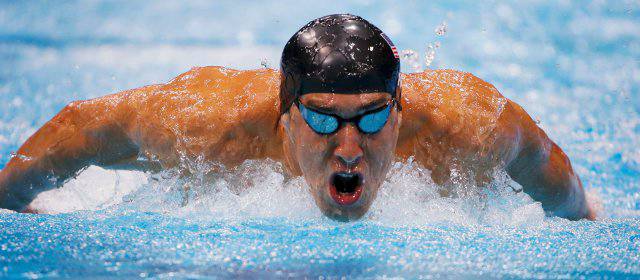 Phelps competirá en las pruebas de 100 metros estilo mariposa, 100 metros dorso y 100 metros libres. FOTO ARCHIVO REUTERS