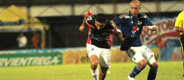 Cúcuta ganó con lo justo a Millonarios 2-1 | El resultado en la frontera dejó mal parado a Millonarios que no fue capaz de sostener el resultado favorable que logró en la primera etapa. FOTO COLPRENSA