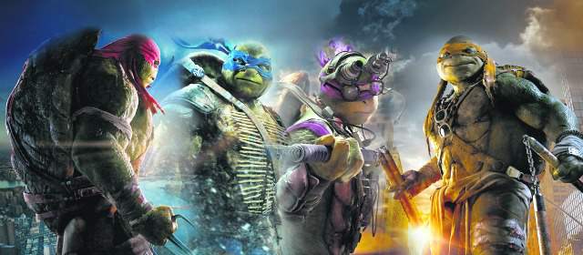 Las tortugas ninja regresan con su ¡kawabonga! | FOTOS CORTESÍA