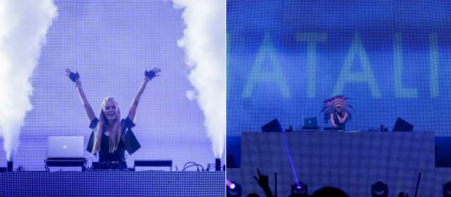 Así fue la presentación de Paris Hilton y Natalia París en Bogotá |