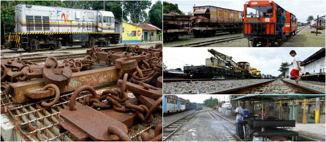 Puerto Berrío espera el regreso del ferrocarril | En la estación Grecia (Puerto Berrío) se conservan locomotoras y elementos de los ferrocarriles que el abandono no ha podido borrar del recuerdo. FOTO DONALDO ZULUAGA