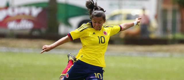Chicas de Colombia pasan con el puntaje perfecto | Yoreli Rincón marcó el gol del triunfo. FOTO Archivo-Colprensa