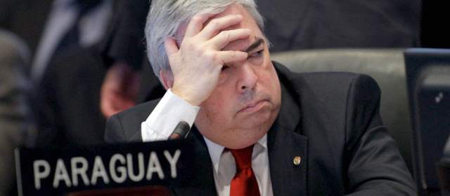 Insulza rechazó la idea de suspender a Paraguay de la OEA |