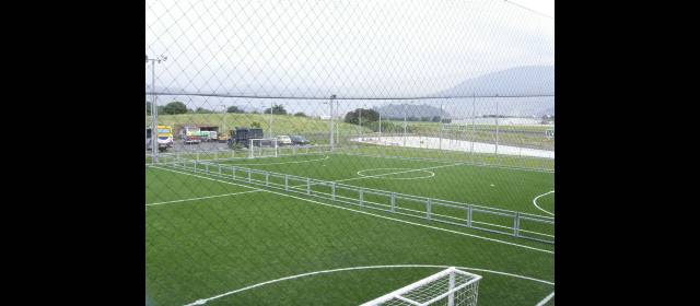 Inder le apuntará a la alianza público - privada | La cancha sintética Maria Luisa Calle es uno de los espacios que necesita intervención. FOTO ARCHIVO