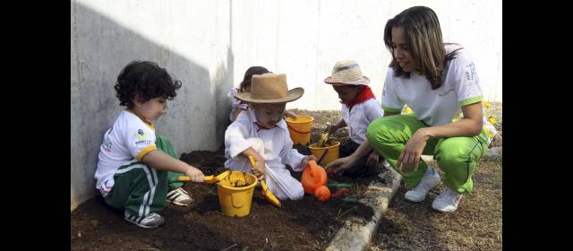Jardines infantiles son una inversión por la paz | El Jardín de Altavista, último puesto a funcionar, atiende a 352 niños. FOTO MANUEL SALDARRIAGA