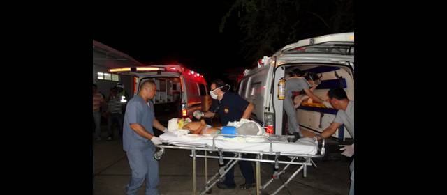 Dos menores se recuperan tras ataque en Arauca | Hay dos menores en observación. FOTO LA VOZ DEL CINARUCO