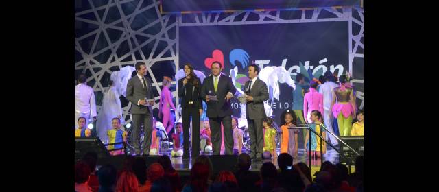 Buen año para la Teletón: recaudó más de $10.600 millones | Como todos los años, presentadores y artistas se vincularon a la campaña de recaudo de fondos. FOTO COLPRENSA