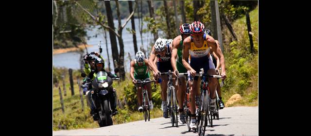 En la isla de San Andrés, la gran fiesta del triatlón | El triatlón, con participación extranjera, tiene cita grande en San Andrés. FOTO AGENDA DEL CICLISMO