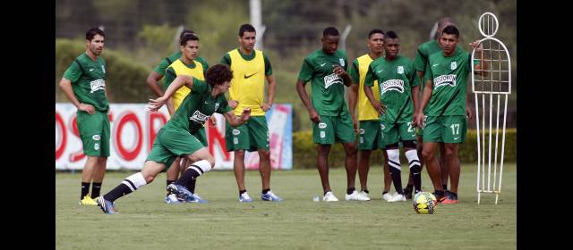 En Nacional sí hay titulares | El trabajo que realizan los jugadores durante la semana es fundamental para ganarse un puesto en la titular. FOTO MANUEL SALDARRIAGA