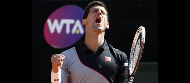 El 1 y el 2 vuelven a verse las caras, esta vez en el Foro Itálico | Novak Djokovic, 2 del mundo, finalista en Roma. FOTO REUTERS