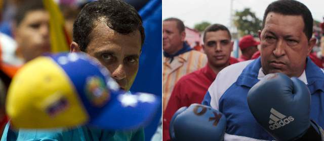 El presidente Chávez llamó a Capriles "analfabeto político" que no sirve "ni para alcalde" |