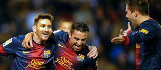 Messi dejó en 91 el récord de goles en un mismo año | Foto: AP