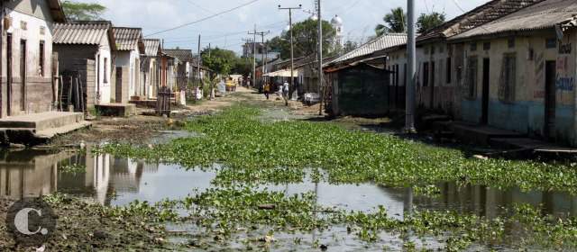 Expertos definen áreas inundables | El papel de los alcaldes de los municipios que se inundan es solicitarle la información a la academia, como es el caso de Manatí, Atlántico, en la foto. FOTO JAIME PÉREZ
