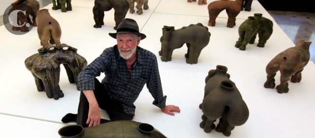 Acéfalos y otras figuras sensuales | La exposición de Rodrigo Callejas está en la sala de Sura, calle 64B N° 49 A 30. La entrada es gratuita. FOTO MANUEL SALDARRIAGA