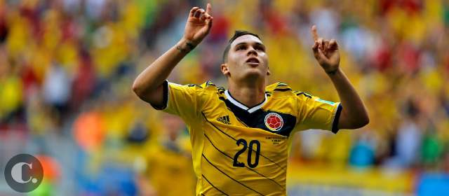 Quinterito, debut y gol soñados | Juan F. Quintero entró al minuto 53 y marcó 17 minutos después. FOTO JUAN A. SÁNCHEZ, ENVIADO ESPECIAL