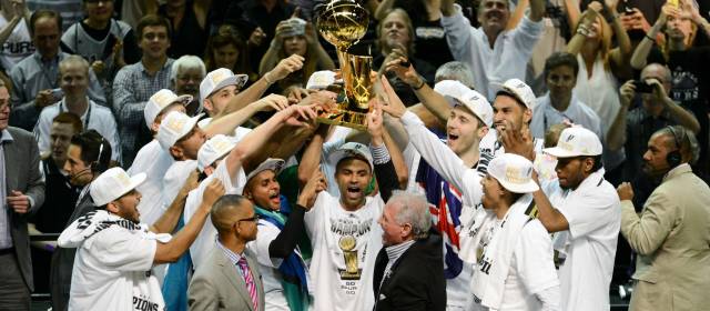 Los Spurs son los nuevos campeones de la NBA | FOTO AFP