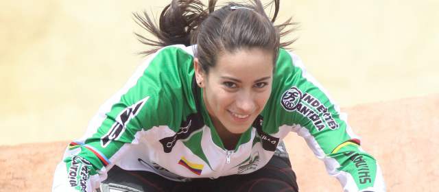 Mariana Pajón sería la abanderada de Colombia en los Juegos Olímpicos | FOTO HERNÁN VANEGAS