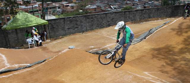 2.200 deportistas de 80 municipios en La Estrella | La pista de bicicrós está lista para recibir a los deportistas de los 80 municipios. Es un deporte con mucha demanda. FOTO CORTESÍA