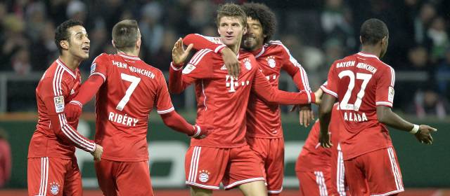 La victoria permite al Bayern mantener a distancia a sus perseguidores. FOTO AP
