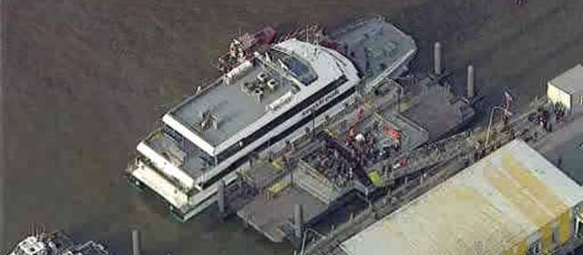 Choque de ferry en Nueva York dejó 53 personas heridas |