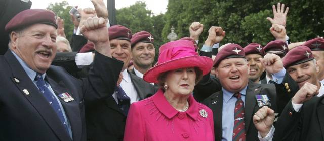 En Argentina la muerte de Thatcher revive episodios de la guerra de Malvinas