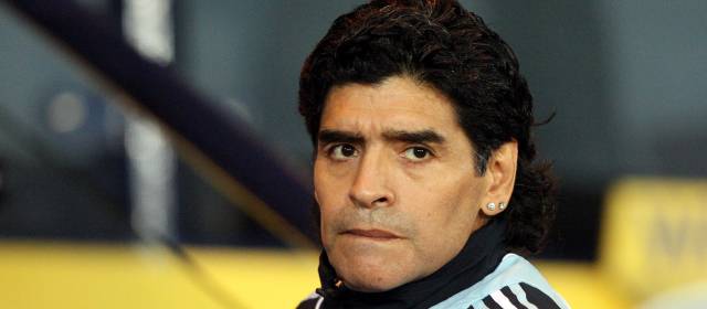 El astro argentino también dijo que no se fue bien de la selección argentina que dirigió en el Mundial 2010. FOTO ARCHIVO AP