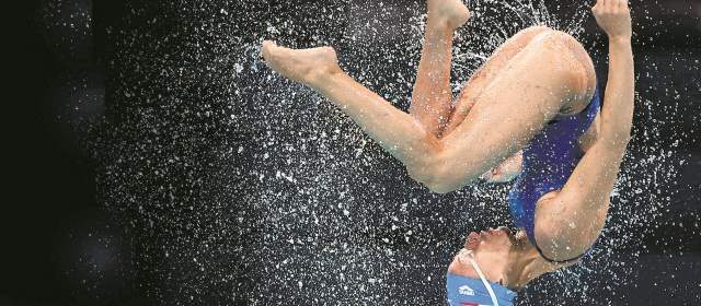 El Mundial | Los entrenamientos de nado sincronizado han sido todo un espectáculo previo al Mundial. FOTOS AP Y REUTERS