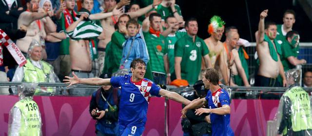 Croacia se da un baño a costa de Irlanda | FOTO REUTERS