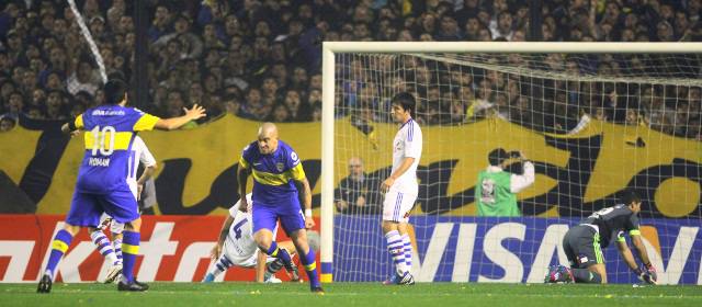 Boca dio cátedra ante la U en La Bombonera | FOTO REUTERS